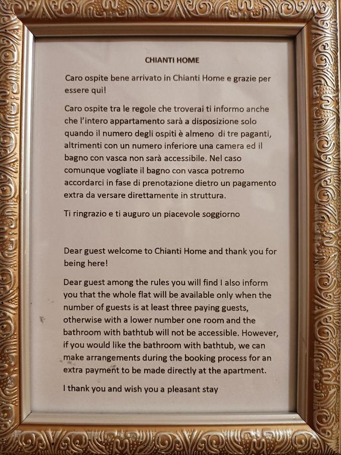 Chianti-Home Palagione Страда Экстерьер фото